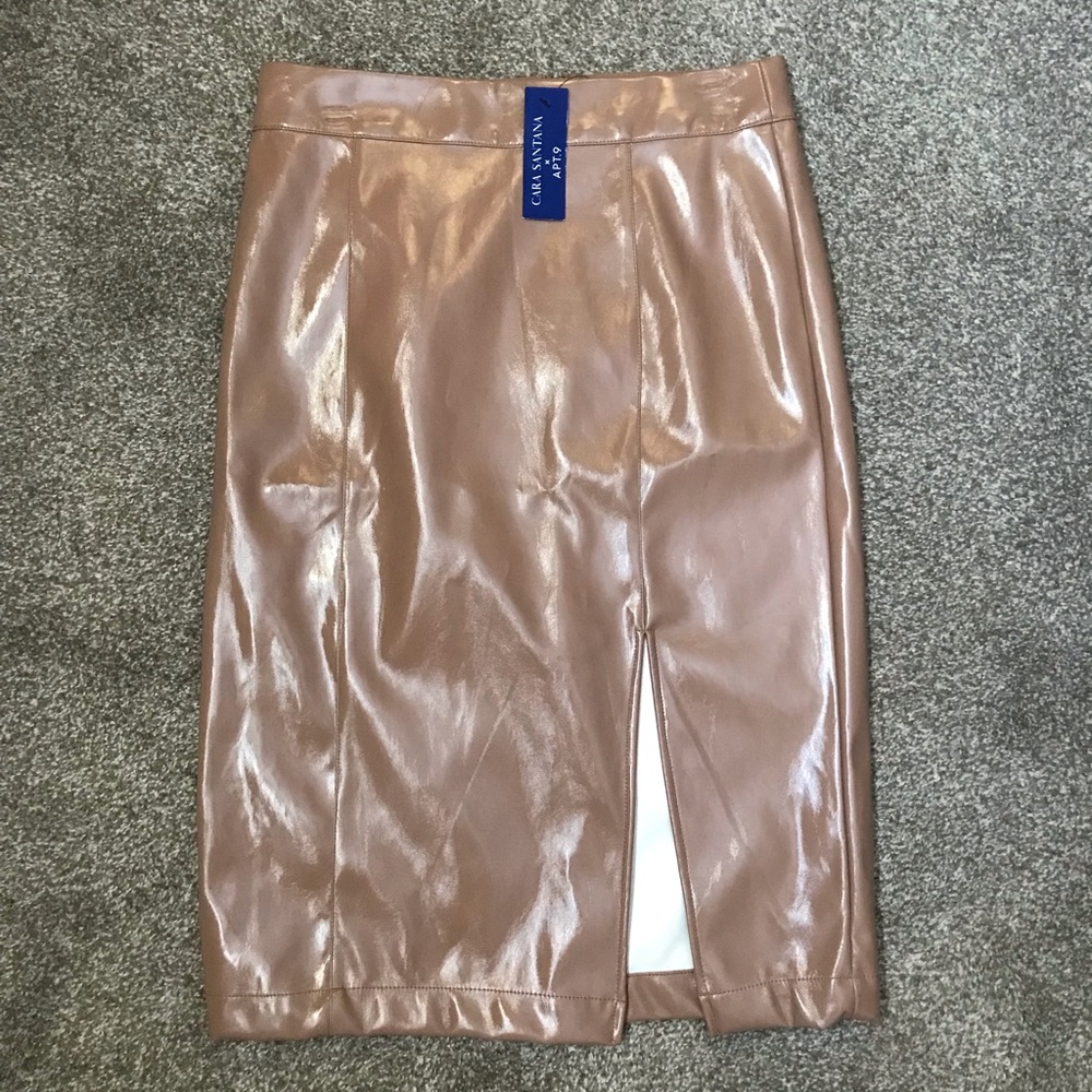 Apt. 9 + Cara Santana Faux Leather Pencil Skirt